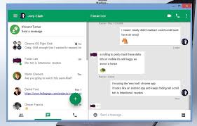 By clicking on the hangout app icon, it will launch your app and now you can run hangout app on your pc and enjoy it. Top 5 Messaging Apps For Windows 10