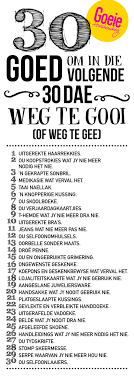 30 Goed Om Binne Die Volgende 30 Dae Weg Te Gooi Helpful Hints Cleaning Hacks Spring Cleaning