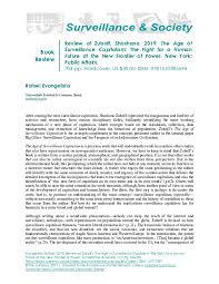 View the article pdf and any associated supplements and figures for a period of 48 hours. Shoshana Zuboff The Age Of Surveillance Capitalism Public Affairs 2019
