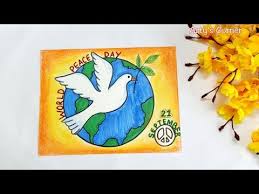 International Peace Day Drawing On Peace How To Draw World Peace Day Poster By Arty S Corner Youtube World Peace Day Peace Drawing Poster On Peace See more ideas about peace drawing, peace poster, peace. draw world peace day poster