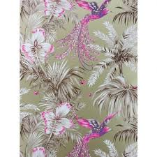 Matthew Williamson Birds Of Paradise Wallpaper Matthew Williamson Birds Of Paradise Wallpaper 4 Colours Available Art In 2019 Paradise Wallpaper Bird Prints Bird Wallpaper