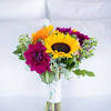 Bouquet spring wedding bouquets coral of freesia roses gerbera daisies and babyus peony garden. 1