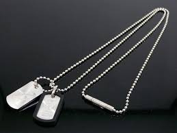 Diesel Cift Uc Tag Kolye Asker Kunye Small N11 Com Kolyeler Urunler Cift