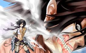 Download Wallpapers Attack On Titan Mikasa Ackerman 4k Japanese Manga Anime Besthqwallpapers Com Anime Anime Wallpaper Yasuo Art