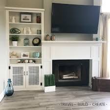 You may also see fire pit designs. Diy Fireplace Surround And Built In Bookshelves