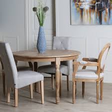 La table à manger extensible s'adapte à vos besoins. Table Ronde Extensible Bois Chene Clair 120 200 Medicis Tables A Manger Pier Import