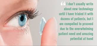 Dry itchy eyes are bad enough. New Ways To Keep Dry Eye Patients Comfortable In Contact Lenses
