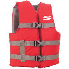 Stearns Classic Youth Life Jacket Red 50 90 Lbs 3000004472 Walmart Com