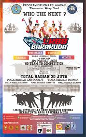 Perlombaan paskibra di smk 7 semarang. Pamflet Lkbb Barakuda