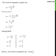 Here you must find the roots of a quadratic function to determine the boundaries of the solution space. Ex 4 3 2 Find Roots Using Quadratic Formula I 2x2