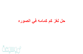 حل لغز كم كمامه في الصوره موسوعة نت