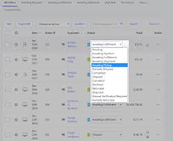 Search for what does fulfillment status mean. Order Statuses