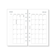 Calendar Inserts Monthly Overview Personal Planner Inserts Monthly For Organizer Filofax Websters Pages Calendar 2020 2021 Filofax Personal Planner Inserts Websters Pages