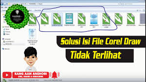 Agar fitur corel draw dapat di save print export dan sebagainya. Mengatasi Isi File Corel Draw Tidak Terlihat Otomatis Windows Shell Extension Youtube
