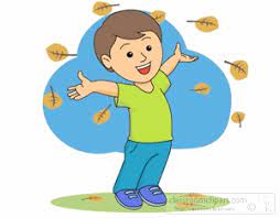 Weather Animated Clipart Boy Falling Leaves Animation Animated Clipart Gif Cartoon Cartoon Boy