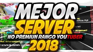 Enjoy your own high quality minecraft servers in the cloud! Servidor Con Rango Vip Gratis Minecraft No Premium 2017 By Servidores Minecraft