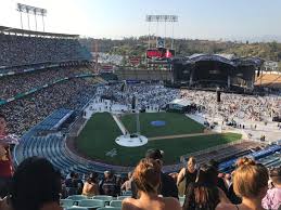 2, 4, 6, 8, 10, 12, 14; Dodger Stadium Section 6rs Home Of Los Angeles Dodgers