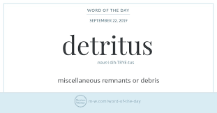 If You Use Detritus In Speech Remember To Stress The Second Syllable As You Do In The Words Arthritis And Br Commonly Misspelled Words Misspelled Words Words