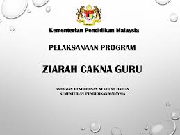 Perasmian oleh tuan guru besar bersama polis penghubung dari balai polis ketereh lans koperal fikri bin fauzi dan nypd pibg serta guru bimbingan kaunseling dan guru kelas. Pelaksanaan Program Ziarah Cakna Guru Bahagian Pengurusan Sekolah Harian Kementerian Pendidikan Malaysia Kementerian Pendidikan Malaysia Ppt Download