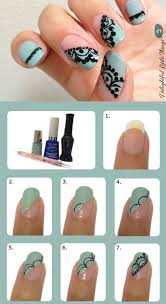 16 Cute Nail Tutorials You Won T Miss Pretty Designs Lace Nails Lace Nail Art Lace Nail Design