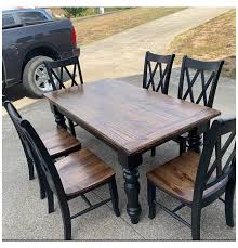 Pair Unfinished Monastery Console Table Legs Set Of 2 Turned Posts Black Farmhouse Table In 2020 Farmhouse Kitchen Tables Dining Table Legs Painted Kitchen Tables