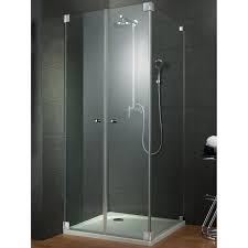 Badland duschkabine duschabtrennung gefrorenes glas 90x90 180cm halbrund. Duschkabinen Rahmenlos Online Kaufen Bei Obi