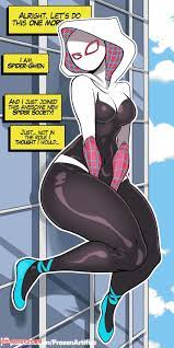 ✅️ Porn comic Free Use SpiderGwen. Frozen Artifice Sex comic blonde Gwen  was | Porn comics in English for adults only | sexkomix2.com