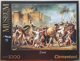 This scene of the removal of sabines was the object of many artistic representations. 1000 Clementoni The Intervention Of The Sabine Women Rare Puzzles