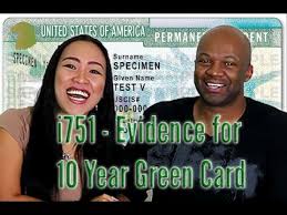 I personally did not feel very secure when i had my 2 year conditional green card. 10 Year Green Card I751 Gathering Evidence 1 Youtube