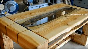 Coffee tables can be made out homemade coffee table plans of many different vintage things. Making A Sturdy Coffee Table Using Ash Tree Boards Brilliant Diy