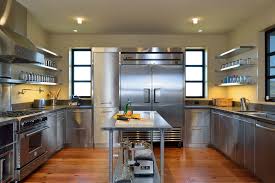 metal kitchen cabinets: stainless