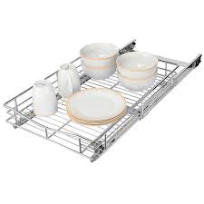 Maybe you would like to learn more about one of these? Kitchen Sliding Cabinet Basket Organizer Drawer Pull Out Under Cabinet Sliding Shelf 14 W X 21 D X 4 H Chrome Walmart Canada