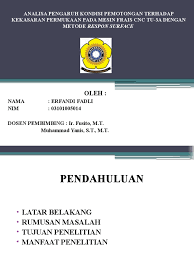 Download seminar powerpoint templates (ppt) and google slides themes to create awesome presentations. Seminar Proposal Teknik Mesin Pdf