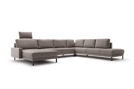 Hulsta Sofa Hs 450 Individuelles Sofa Programm Zur Konfiguration Grosses Ecksofa Seitenteil Schmal Niedrig Stoff Vivienne Gra Hulsta Sofa Grosses Sofa Sofa