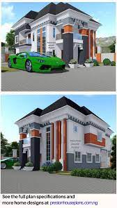 Contemporary Nigerian Home Design Row House Design Bungalow Floor Plans Classic House Design