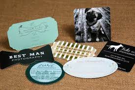 Custom die cutting gives you a chance to think outside the box when it comes to designing your business card. Custom Shaped Business Cards Solopress