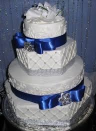 Your cake will look stunning and taste your wedding is an exceptional day, and your wedding cake should be equally exceptional. Hexagon Royal Blue Wedding Cake Cakecentral Com