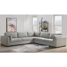 Finesse furniture & interiors serves the surrounding areas of edmonton, alberta. Walcott Sectional Sofa Light Grey Ifurniture The Largest Furniture Store In Edmonton Carry Bedroom Furniture Living Room Furniture Sofa Couch Lounge Suite Dining Table And Chairs And Patio Furniture Over 1000 Products