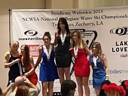 This past weekend, we travelled down to Zachary Louisiana to compete in the  waterskiing collegiate championship, and we're proud to announce that we  took home the D2 National Championship!!! So proud of