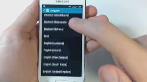 How To Change Language On Samsung Galaxy Core 4g From Menu Setting Youtube