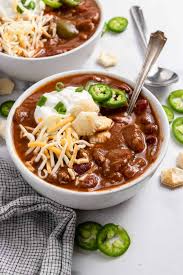 A rich cream of mushroom soup made with mushrooms, fresh cream and garlic, with no preservatives, artificial colors, or artificial flavors added. Slow Cooker Beer Brisket Chili Lemons Zest