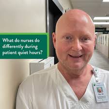 It is the goal of our nursing staff to keep the units and floors as quiet  as possible during [quiet] hours," says Roy Daring, RN, House Supervisor at  Candler Hospital. "Nurses can