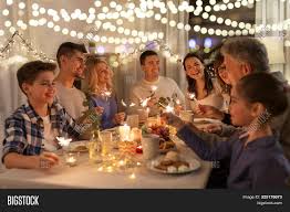 _it has been more than 5 years since the coopers have sat together for a dinner. Celebration Holidays Image Photo Free Trial Bigstock
