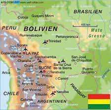 Download fully editable map of bolivia with neighbouring countries. Map Of Bolivia Country Welt Atlas De