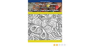 Dunder mifflin is now punder mifflin! Amazon Com The Office Tv Series Coloring Book Cast Characters Edition 9781546939696 Depot Mega Media Books