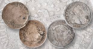 Holed 1796 1804 Draped Bust Quarters Have Value Rare us quarter coin grading. holed 1796 1804 draped bust quarters