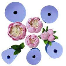 Khuôn Silicon Hình Hoa Nổi Trang Trí Bánh Rau Câu 3D, 4D