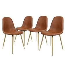 Hazelwood Home Charlton Vintage Upholstered Side Chair Wayfair In 2020 Midcentury Modern Dining Chairs Leather Dining Room Chairs Leather Dining Chairs