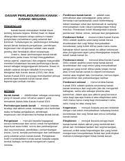 Hubungan dasar negara dan konstitusi di indonesia. Dasar Perlindungan Kanak Docx Dasar Perlindungan Kanak Kanak Negara Pengenalan Kanak Kanak Merupakan Modal Insan Penting Kepada Negara Modal Insan Ini Course Hero
