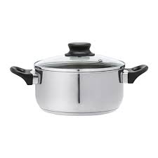 Annons Pot With Lid Glass Stainless Steel 3 0 Qt Ikea Ceramic Hobs Ikea Stainless Steel Art